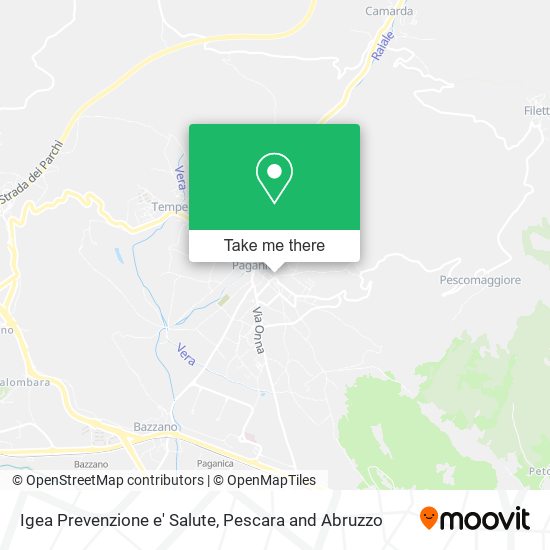 Igea Prevenzione e' Salute map