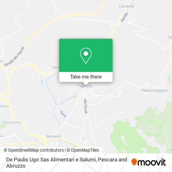 De Paulis Ugo Sas Alimentari e Salumi map