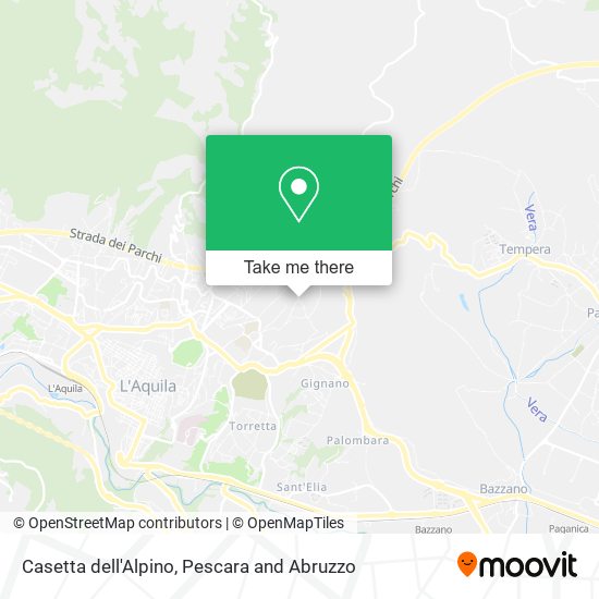 Casetta dell'Alpino map