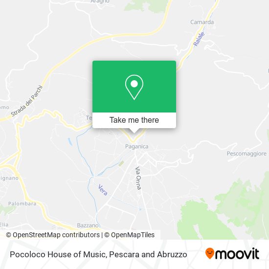 Pocoloco House of Music map