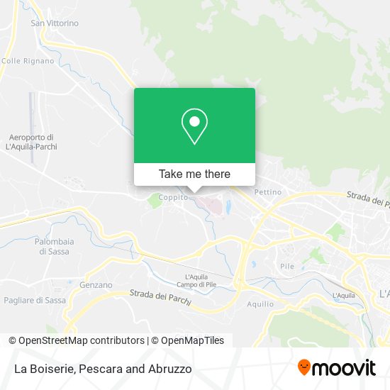 La Boiserie map