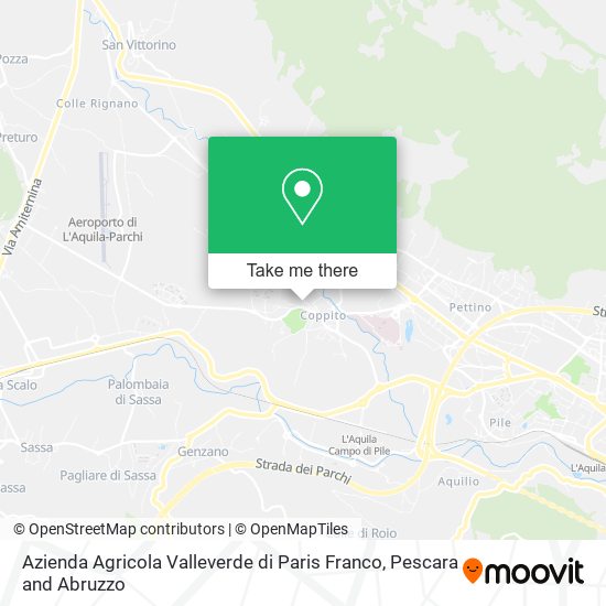 Azienda Agricola Valleverde di Paris Franco map