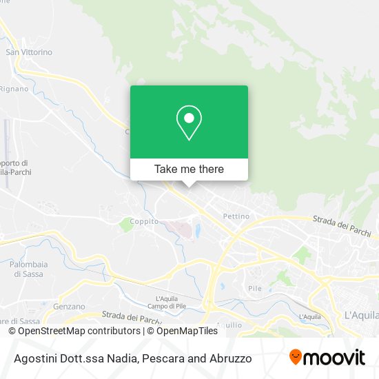 Agostini Dott.ssa Nadia map