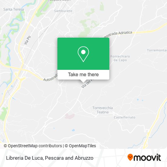 Libreria De Luca map