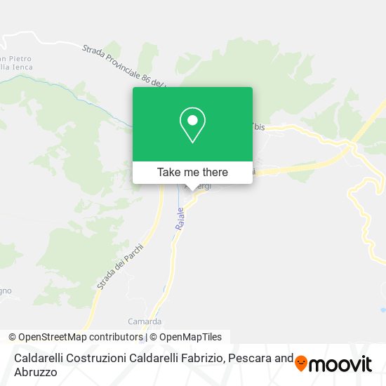 Caldarelli Costruzioni Caldarelli Fabrizio map