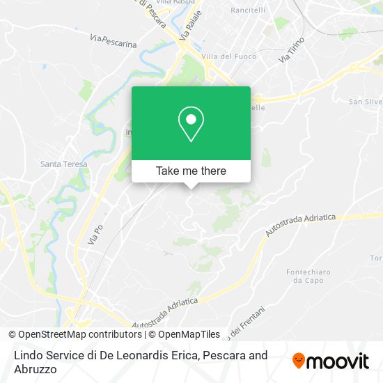 Lindo Service di De Leonardis Erica map
