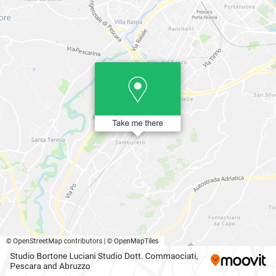 Studio Bortone Luciani Studio Dott. Commaociati map