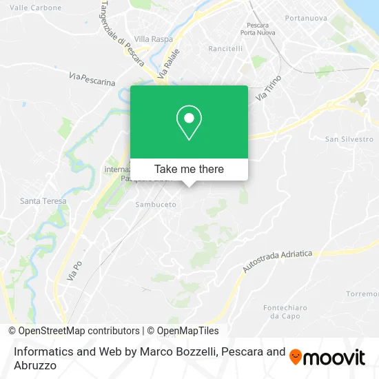 Informatics and Web by Marco Bozzelli map