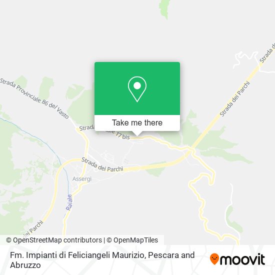 Fm. Impianti di Feliciangeli Maurizio map