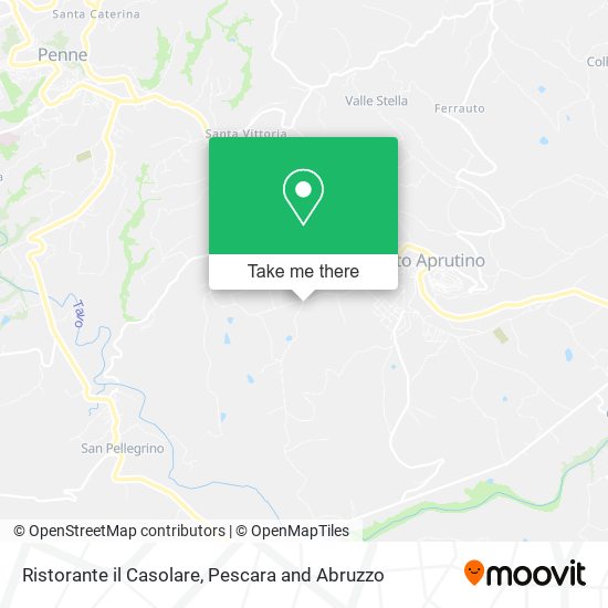 Ristorante il Casolare map