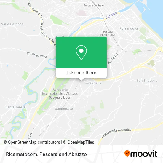 Ricamatocom map