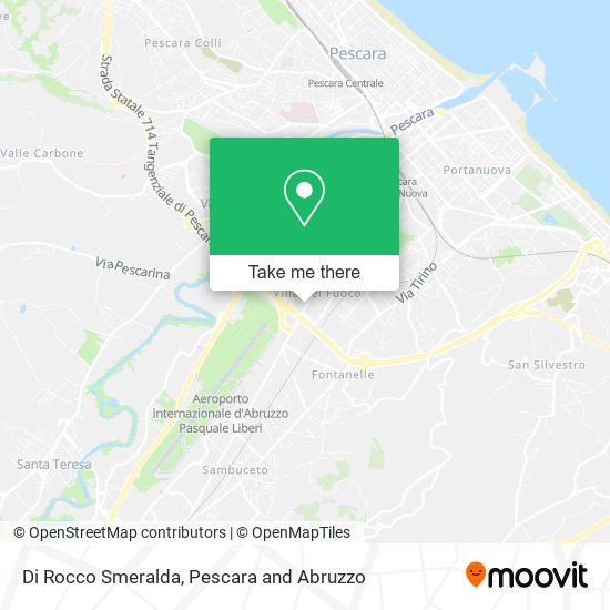 Di Rocco Smeralda map