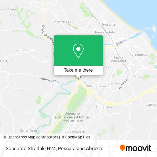 Soccorso Stradale H24 map