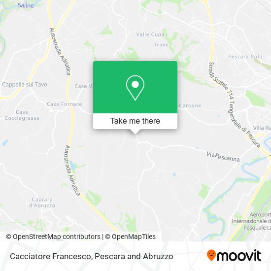Cacciatore Francesco map