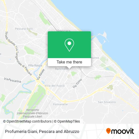 Profumeria Giani map