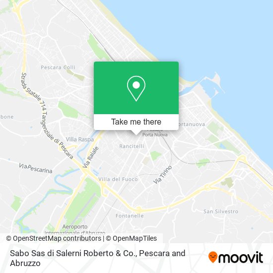 Sabo Sas di Salerni Roberto & Co. map