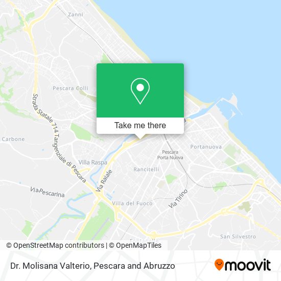 Dr. Molisana Valterio map