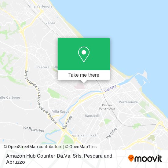 Amazon Hub Counter-Da.Va. Srls map