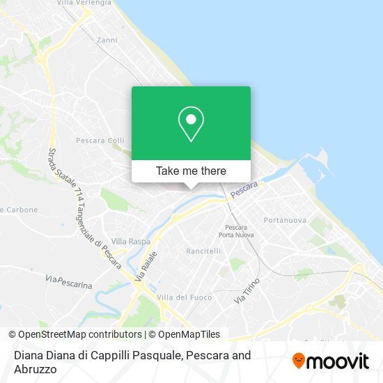 Diana Diana di Cappilli Pasquale map