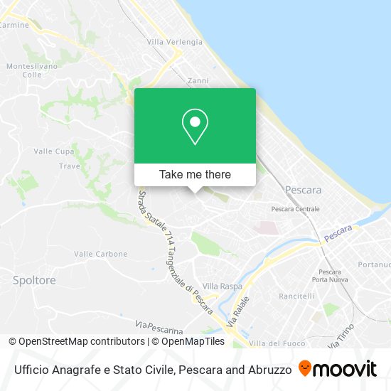 Ufficio Anagrafe e Stato Civile map