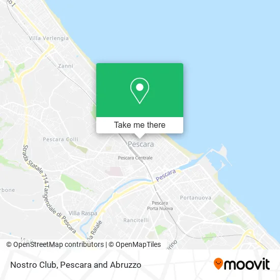 Nostro Club map
