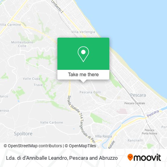 Lda. di d'Anniballe Leandro map