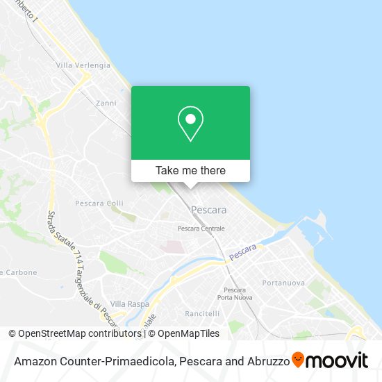 Amazon Counter-Primaedicola map