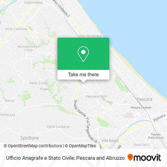Ufficio Anagrafe e Stato Civile map