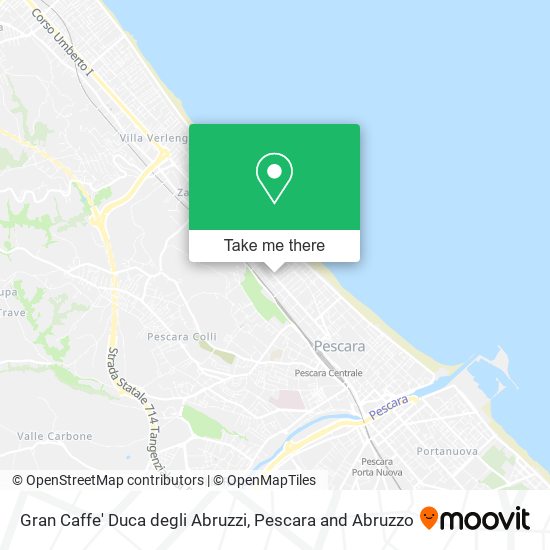 Gran Caffe' Duca degli Abruzzi map