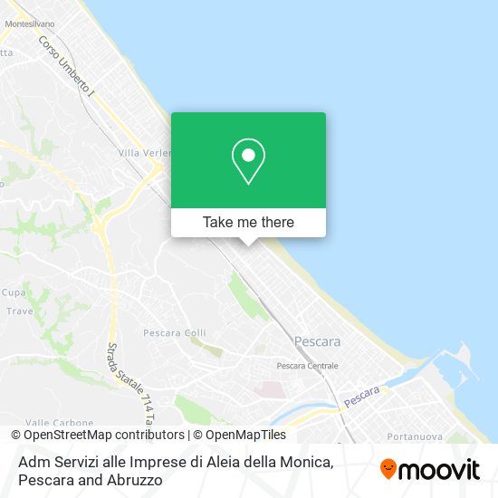 Adm Servizi alle Imprese di Aleia della Monica map