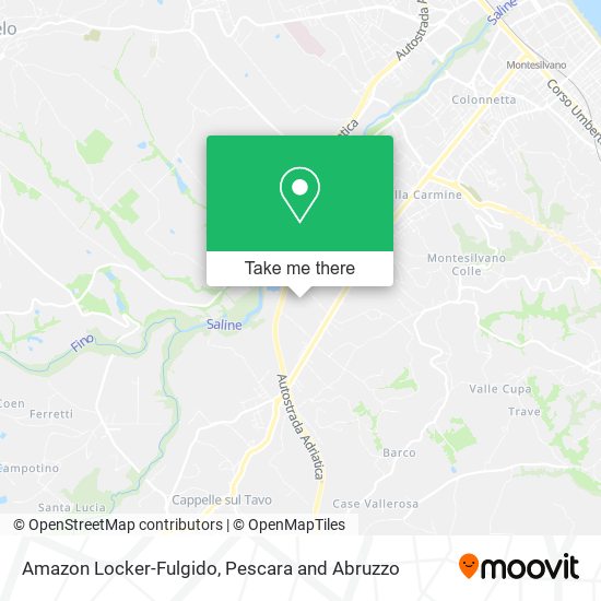 Amazon Locker-Fulgido map