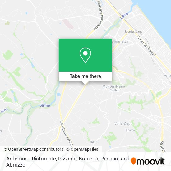 Ardemus - Ristorante, Pizzeria, Braceria map