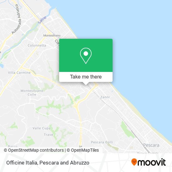 Officine Italia map