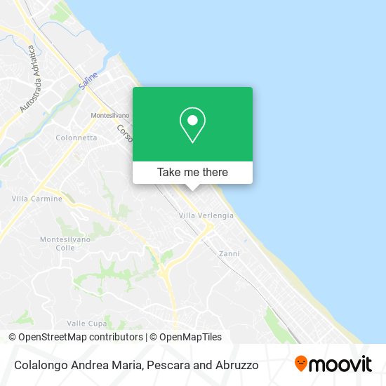 Colalongo Andrea Maria map