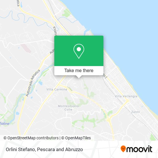 Orlini Stefano map