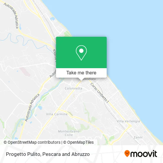 Progetto Pulito map