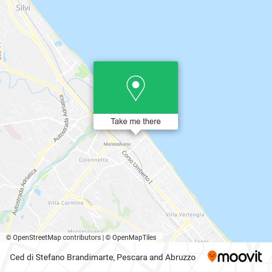 Ced di Stefano Brandimarte map