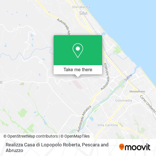 Realizza Casa di Lopopolo Roberta map