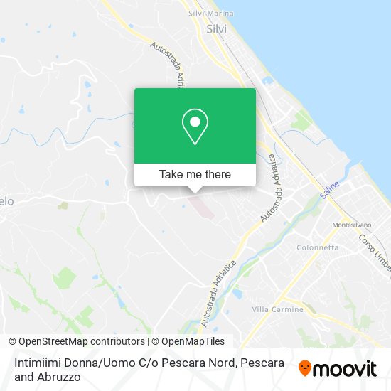 Intimiimi Donna / Uomo C / o Pescara Nord map