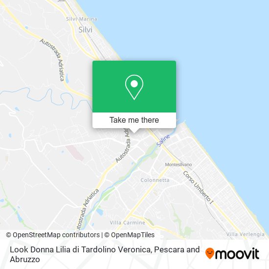 Look Donna Lilia di Tardolino Veronica map
