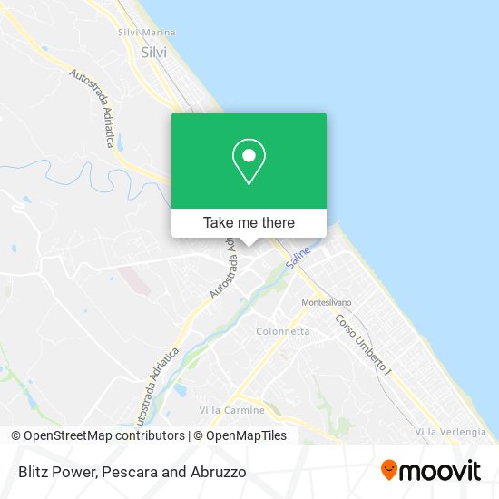 Blitz Power map