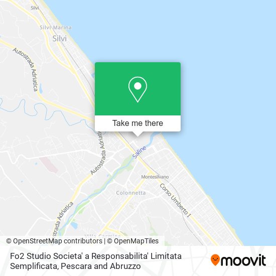 Fo2 Studio Societa' a Responsabilita' Limitata Semplificata map