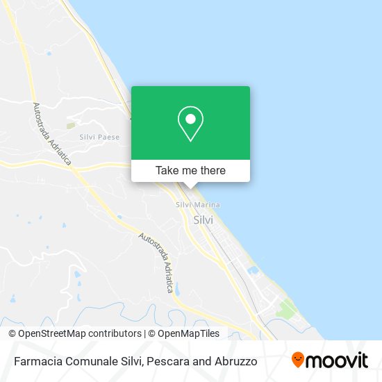 Farmacia Comunale Silvi map