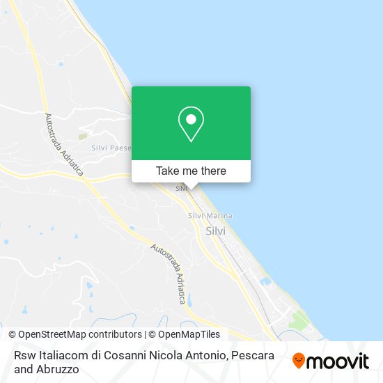 Rsw Italiacom di Cosanni Nicola Antonio map