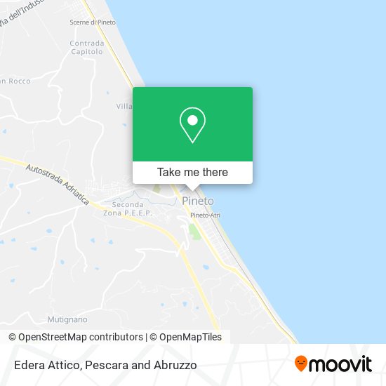 Edera Attico map