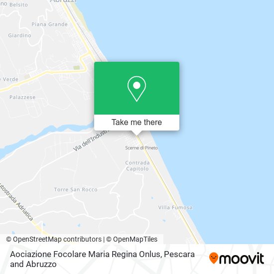 Aociazione Focolare Maria Regina Onlus map