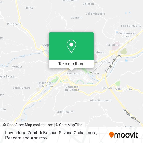 Lavanderia Zenit di Ballauri Silvana Giulia Laura map