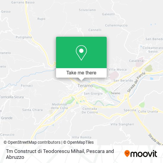 Tm Construct di Teodorescu Mihail map