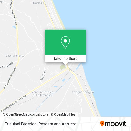 Tribuiani Federico map