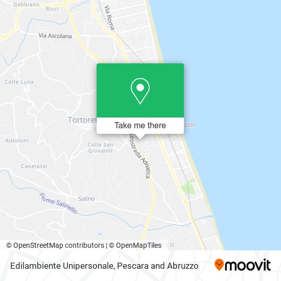 Edilambiente Unipersonale map